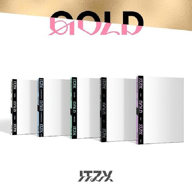 Itzy - Gold (Booklet Photo Card(S) Postcard(S) Photo(S) Poster(S) Polaroid(S) CD)