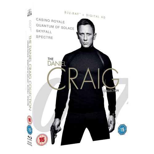 James Bond - Daniel craig 4-pack (Uk Import //Cast: Daniel Craig blu ray movie)