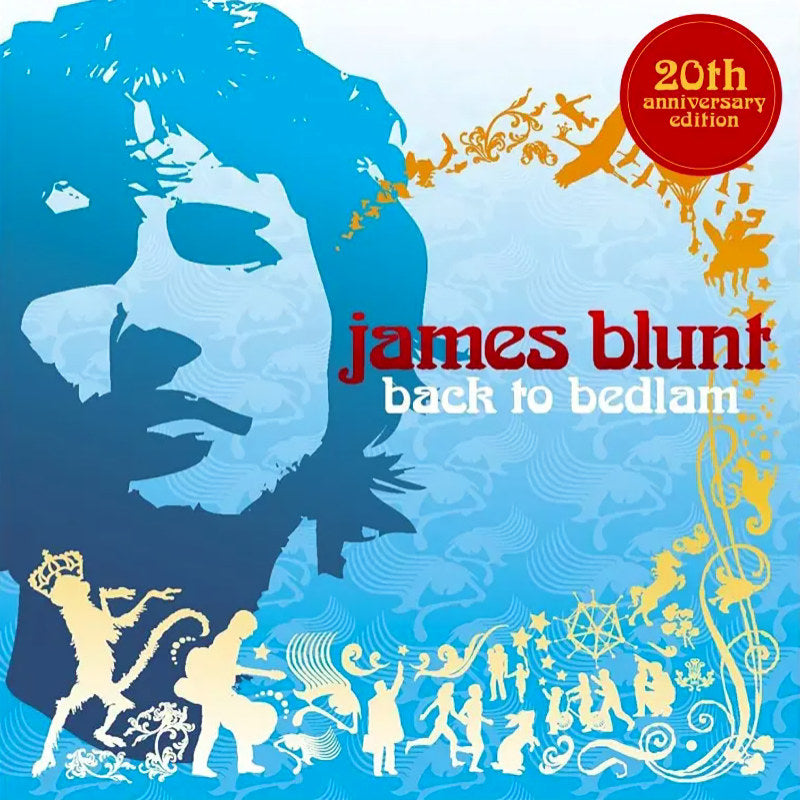 James Blunt - Back to bedlam (Red, Insert, Coloured Vinyl, Anniversary Edition LP)