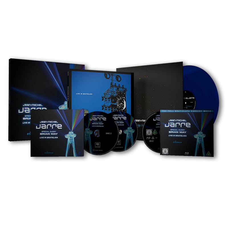 Jean-Michel Jarre - Live in bratislava (10\", Obi Strip, Photobook, Coloured Vinyl, Limited Edition CD)