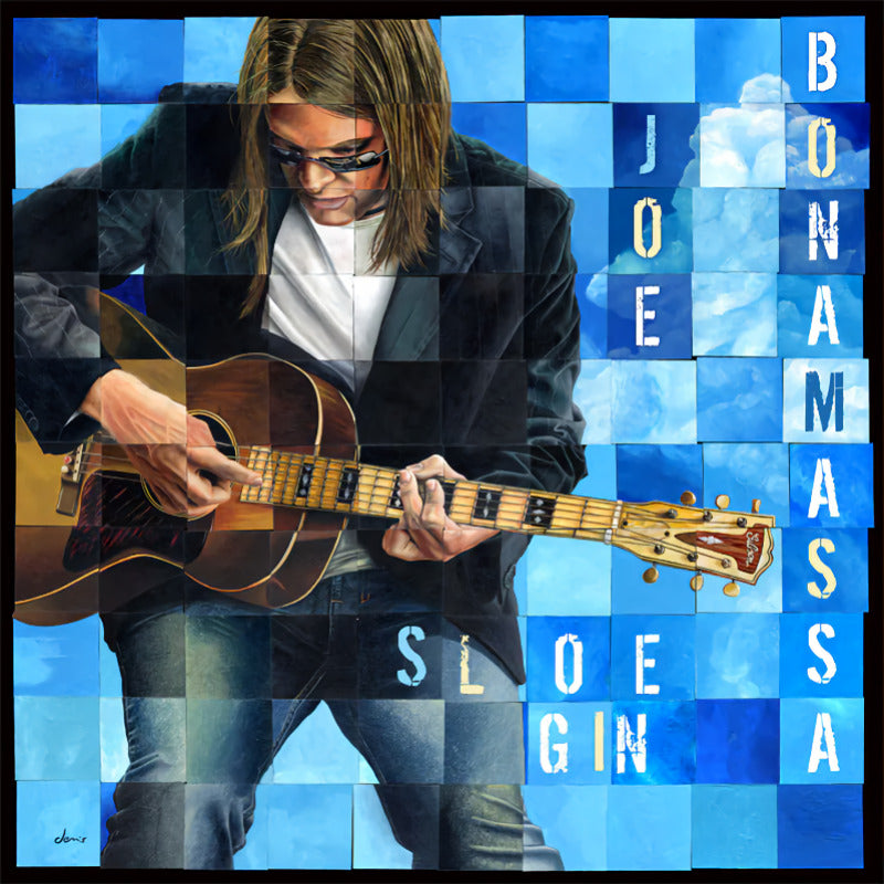 Joe Bonamassa - Sloe gin -2023 reissue coloured- (180gr. / Transparent Blue Vinyl, High Quality, Transparent, Coloured Vinyl LP)