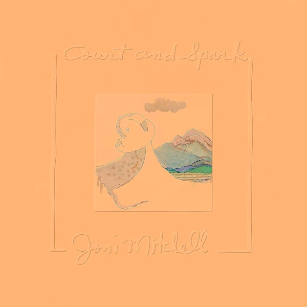 Mitchell, Joni - Court and spark -2023 reissue coloured- (.. Spark/Clear Vinyl, Transparent, Coloured Vinyl LP)
