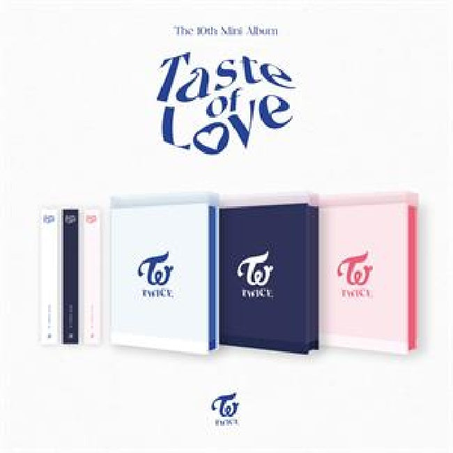 Twice - Taste of love (10th Mini Album / 3 Versions / Incl. Photo Cards CD)