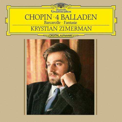 Frederic Chopin - 4 balladen: barcarole/fantasie (Krystian Zimerman LP)