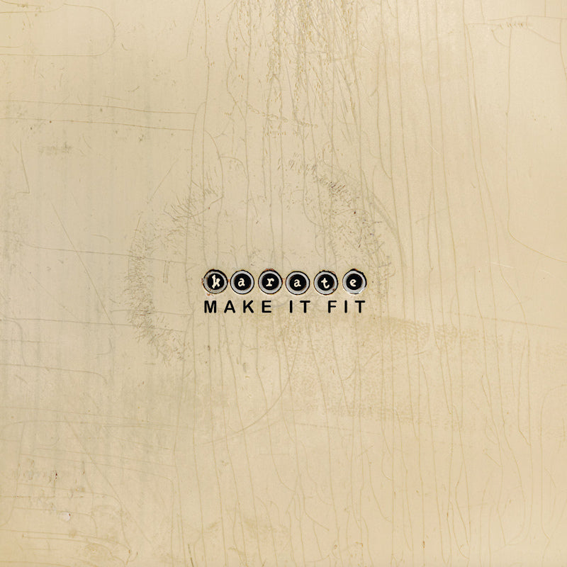 Karate - Make it fit (bleach clear) (White Clear, Coloured Vinyl LP)
