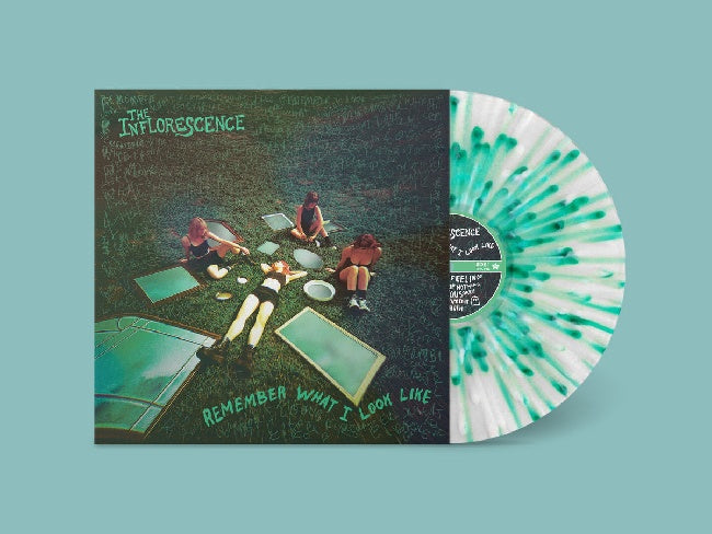 Inflorescence - Remember what i look like (.. What I Look Like / Clear With Green & White Splatter, Transparent, Coloured Vinyl LP)