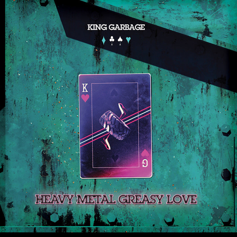 King Garbage - Heavy metal greasy love (.. Greasy Love / Coke Bottle Green Vinyl, Coloured Vinyl LP)