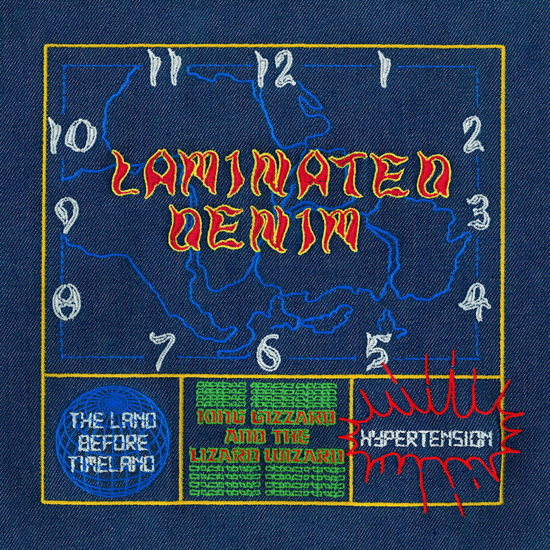 King Gizzard & The Lizard Wizard - Laminated denim (Rainbow, Coloured Vinyl, Limited Edition LP)
