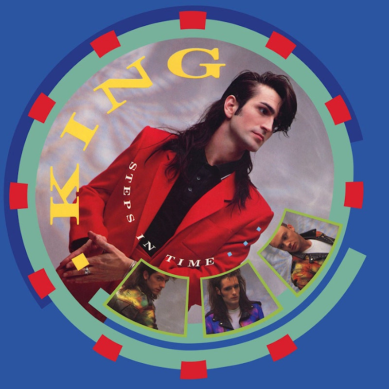 King - Steps in time (Blue 180g, High Quality, Transparent, Coloured Vinyl, Insert LP)