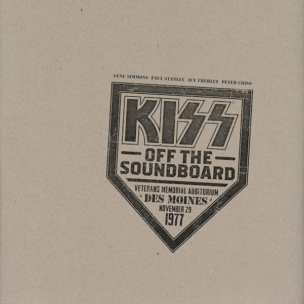 Kiss - Kiss off the soundboard: des moines november 29, 1977 (.. Live In Des Moines CD)