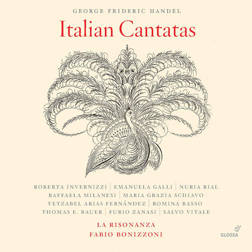 Roberta Invernizzi - Emanuela Galli - Nuria Rial - La Rizonanza - Fabio Bonizzoni - Italian cantatas (Roberta Invernizzi/Emanuela Galli/Nuria Rial/Bonizzoni CD)