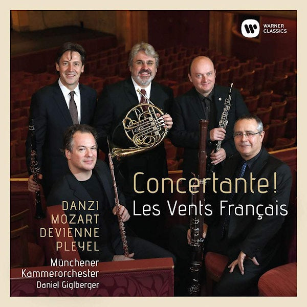 Les Vents Francais - Concertante (Works By Danzi/Mozart/Devienne/Pleyel CD)