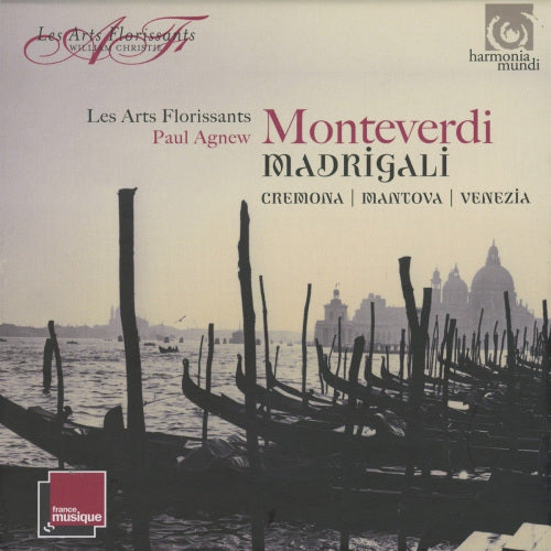 C. Monteverdi - Madrigali: mantova/cremone/venezia (Les Arts Florissants/Paul Agnew CD)