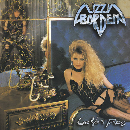 Lizzy Borden - Love you to pieces (Blue Vinyl, Coloured Vinyl LP)