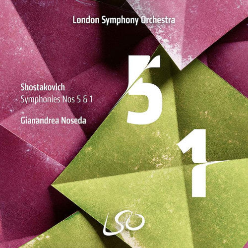 D. Shostakovich - Symphonies nos. 5 & 1 (London Symphony Orchestra/Gianandrea Noseda, Super Audio CD CD)