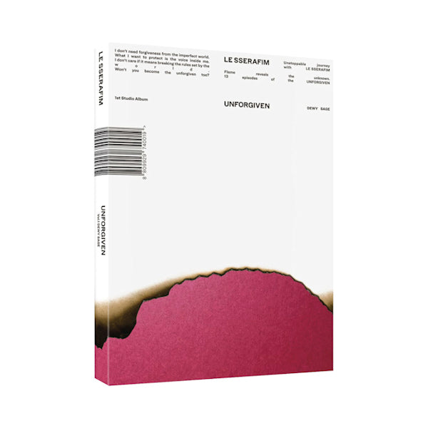 Le Sserafim - Unforgiven (Vol.1 / Incl. 128p Booklet/Photo Card/Postcards/Sticker CD)