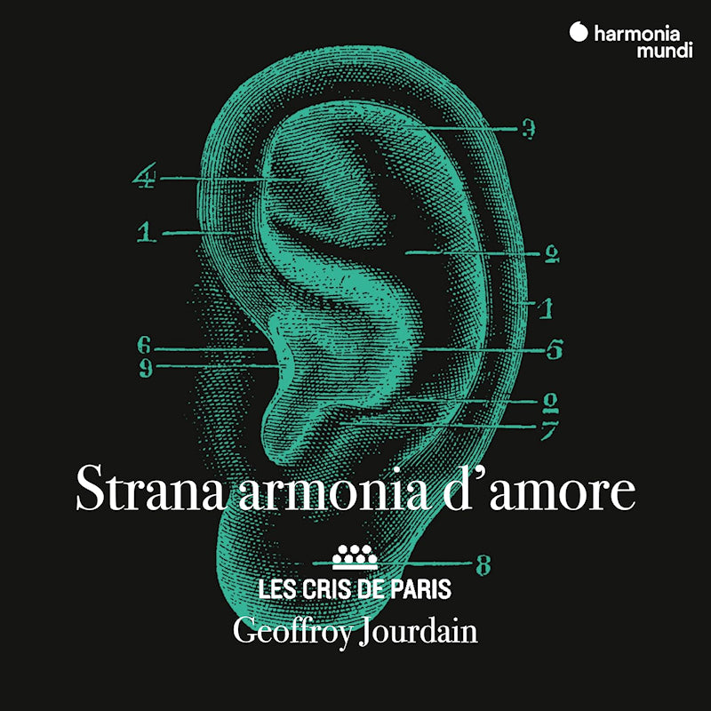 Les Cris De Paris Geoffroy Jourdain - Strana armonia damore (CD)