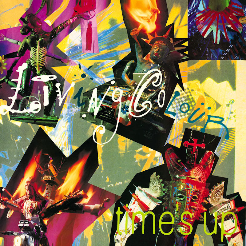 Living Colour - Time's up (High Quality, Transparent, Coloured Vinyl, Insert, Limited Edition LP)