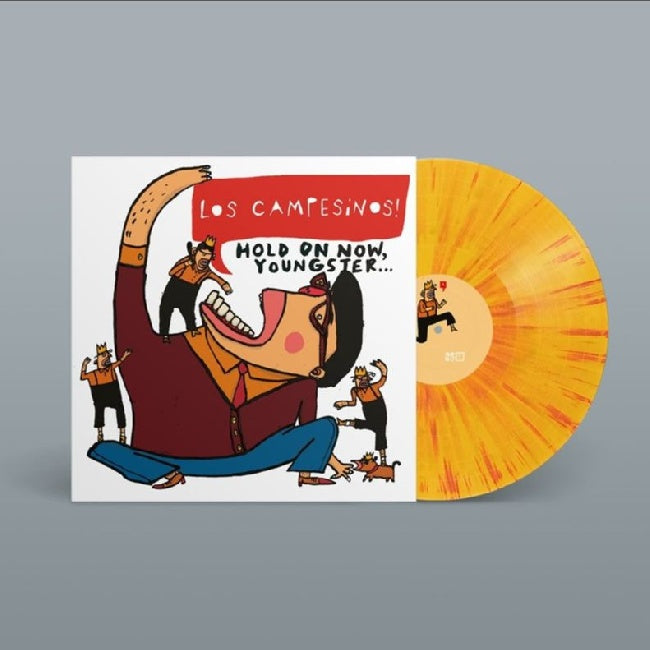 Los Campesinos! - Hold on now, youngster... (red/orange splatter) (LP)