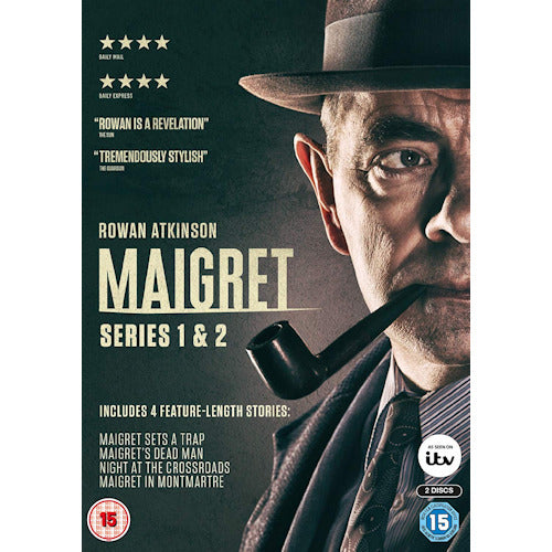 Tv Series - Maigret - season 1-2 (Uk Version /Cast: Rowan Atkinson DVD movie)
