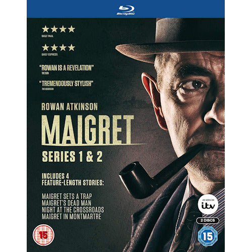 Tv Series - Maigret - season 1-2 (Uk Version /Cast: Rowan Atkinson blu ray movie)