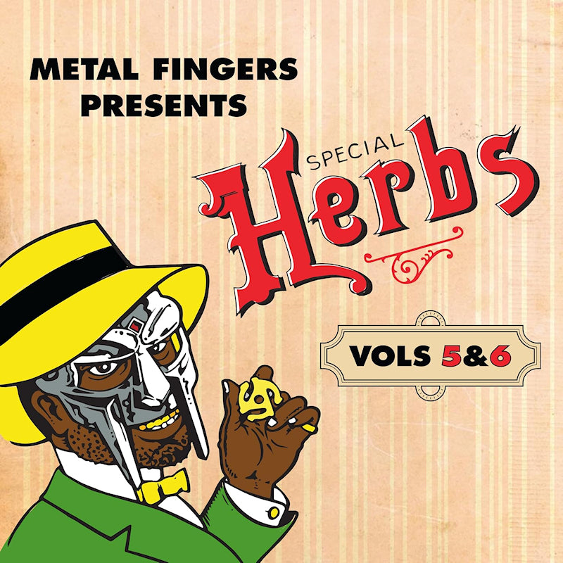 Mf Doom - Metal fingers presents: special herbs vol 5&6 (red) (Coloured Vinyl LP)