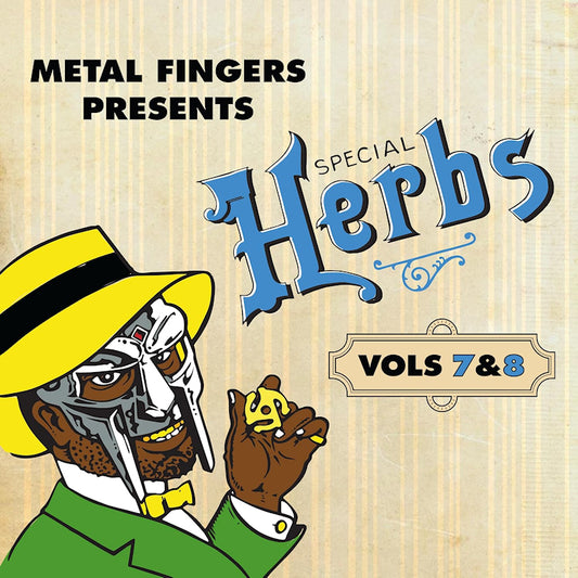 Mf Doom - Metal fingers presents: special herbs vol 7&8 (blue) (Coloured Vinyl LP)