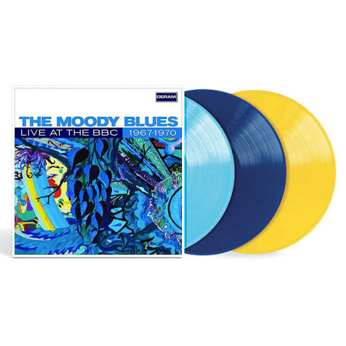 Moody Blues - Live at the bbc: 1967-1970 (.. 1967-1970 / Light Blue,Dark Blue and Yellow Vinyl, Coloured Vinyl, Limited Edition LP)
