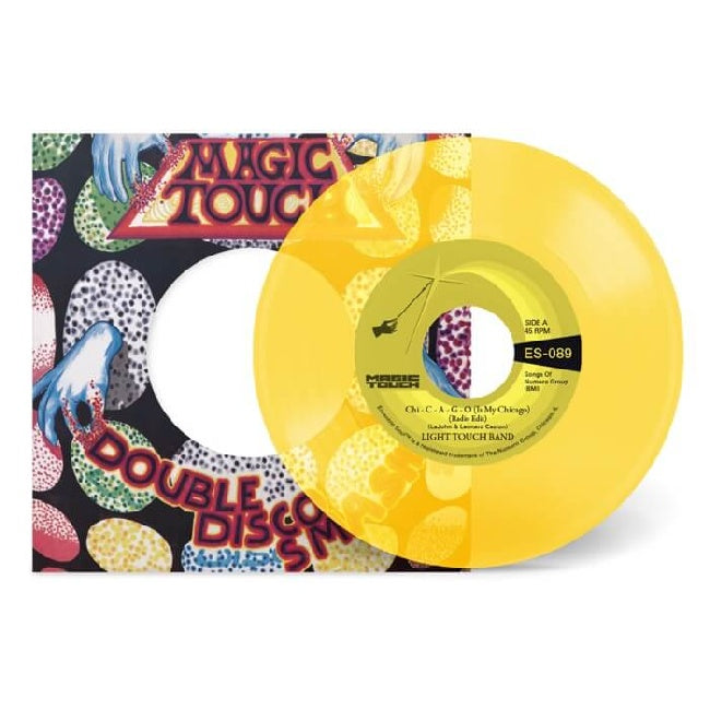 Light Touch Band - 7-chi-c-a-g-o (Clear Yellow Vinyl, Transparent, Coloured Vinyl 12-inch maxi-single)