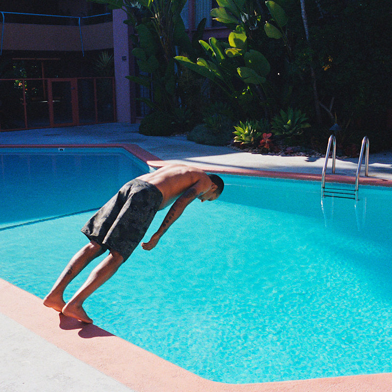Malcolm Pardon - The abyss (pool party splatter) (Blue, Coloured Vinyl LP)