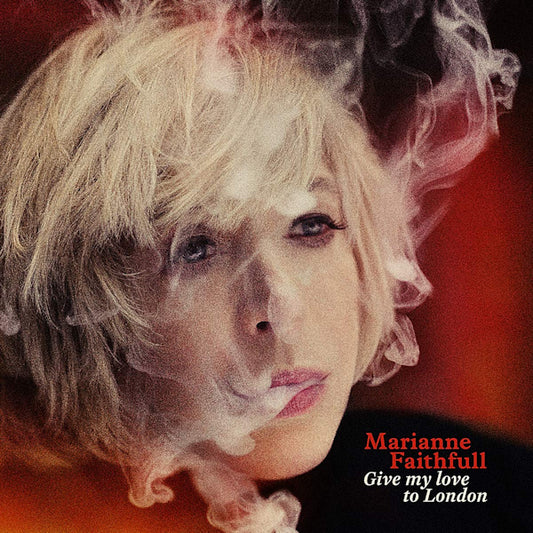 Marianne Faithfull - Give my love to london (.. To London / 180gr. Red Vinyl, High Quality, Gatefold Sleeve, Coloured Vinyl LP)
