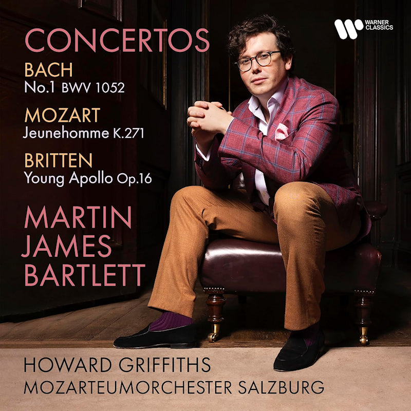 Mozarte Martin James Bartlett - Bach, mozart, britten concerti (CD)