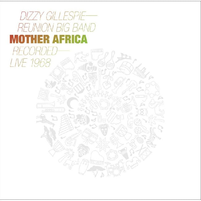 Dizzy Gillespie -reunion Band- - Mother africa - live 1968 (.. Live 1968 / 180gr. Gatefold W/Relief Printing, High Quality, Gatefold Sleeve LP)