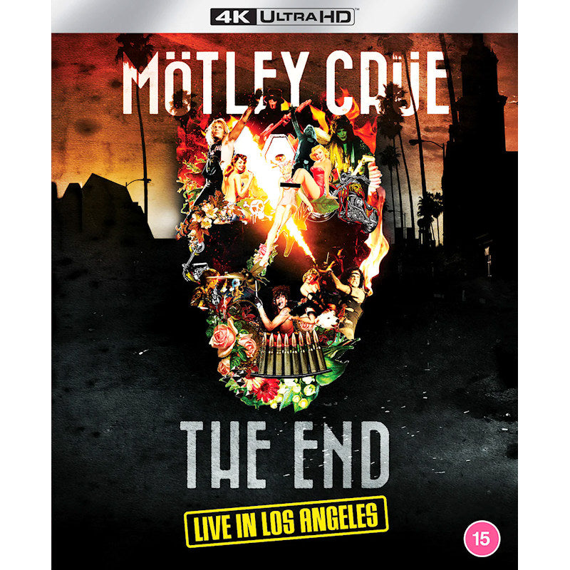 Motley Crue - The end live in los angeles (4K UHD blu ray movie)