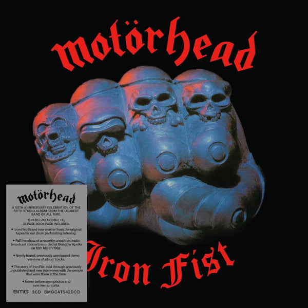 Motorhead - Iron fist (40th Anniversary CD)