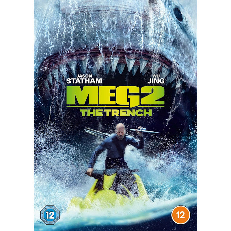 Movie - Meg 2: the trench (Uk Version /Cast: Jason Statham, Sienna Guillory DVD movie)