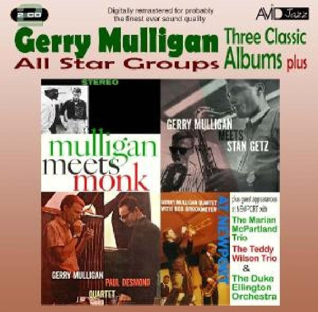 Gerry Mulligan - 3 classic albums (All Star Groups CD)