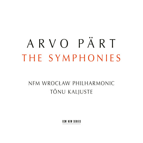 A. Part - Symphonies (Nfm Wroclaw Philharmonic/Tonu Kaljuste CD)