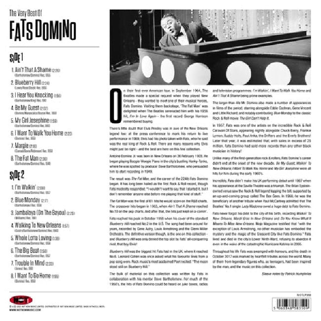 Fats Domino - Very best of (Red Vinyl, Coloured Vinyl LP)
