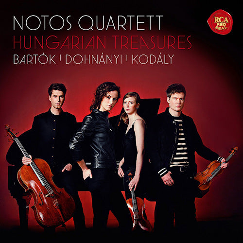 Notos Quartett - Hungarian treasures - bartã³k, dohnányi, kodály (Ernst von Dohnanyi / Works By Bartok A.O. CD)