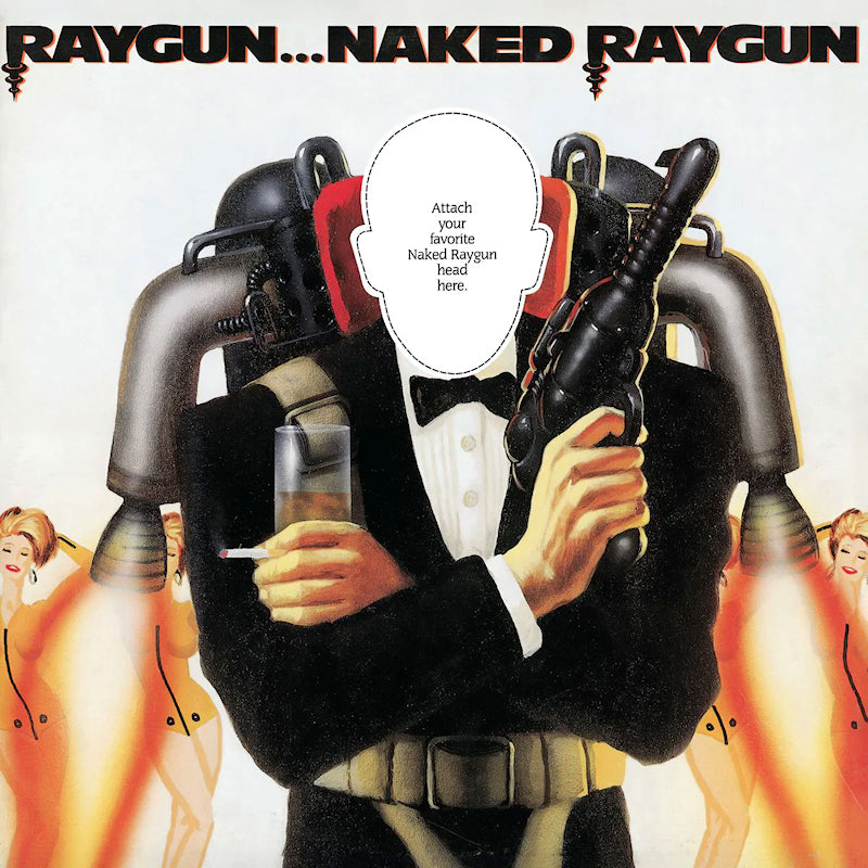 Naked Raygun - Raygun...naked raygun (orange swirl) (Coloured Vinyl LP)