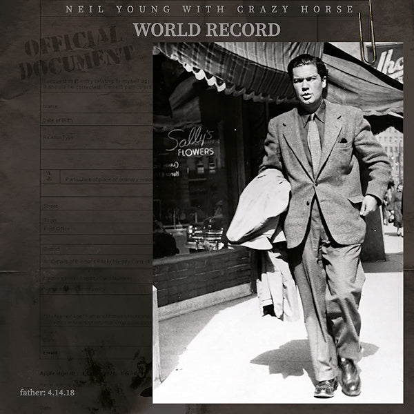 Neil Young With Crazy Horse - World record (Softpack CD)