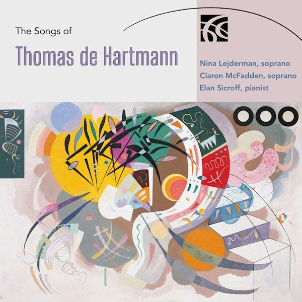 Nina Lejderman / Claron McFadden / Elan Sicroff - Songs of thomas de.. (.. Hartmann CD)