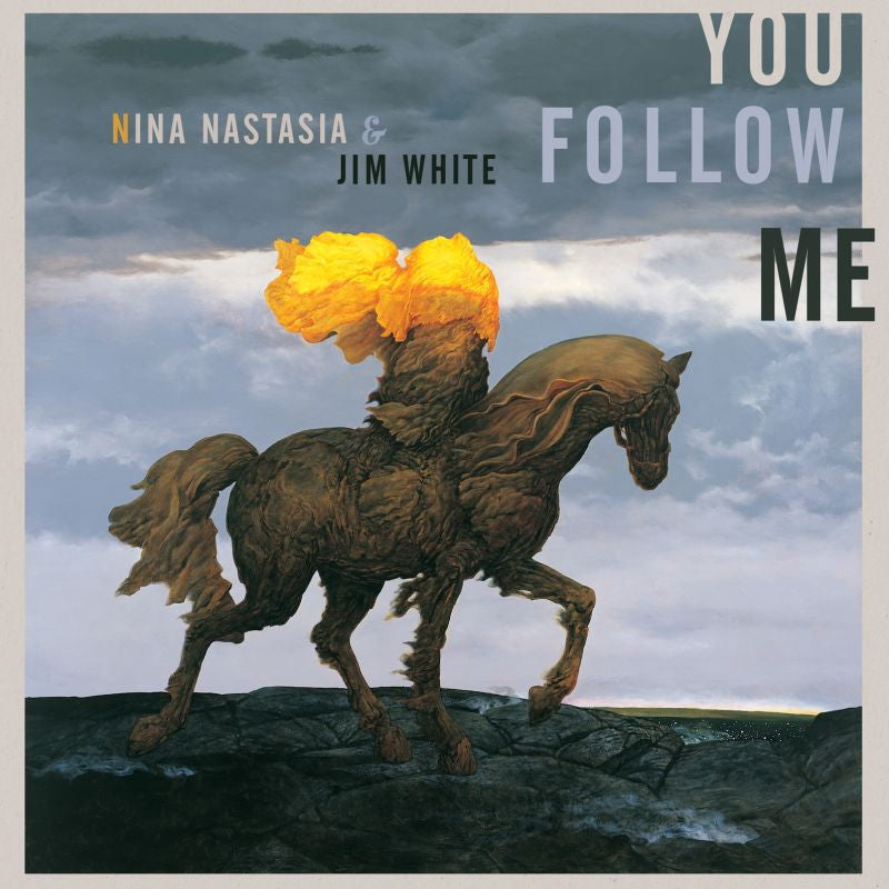 Nina Nastasia & Jim White - You follow me (transparent yellow) (Transparent, Coloured Vinyl LP)