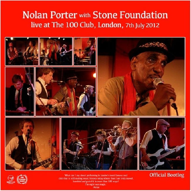 Nolan Porter & Stone Foundation - Live At The 100 Club (LP)