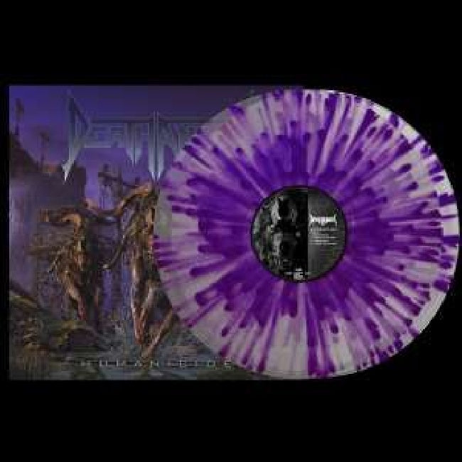 Death Angel - Humanicide (Clear Purple Splatter Vinyl, Transparent, Coloured Vinyl, Gatefold Sleeve LP)