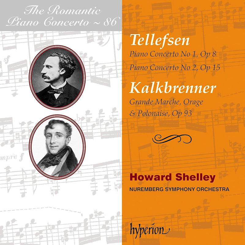 Nuremberg Symphony Orchestra / Howard Shelley - Tellefsen / Kalkbrenner: The Romantic Piano Concerto 86 (CD)