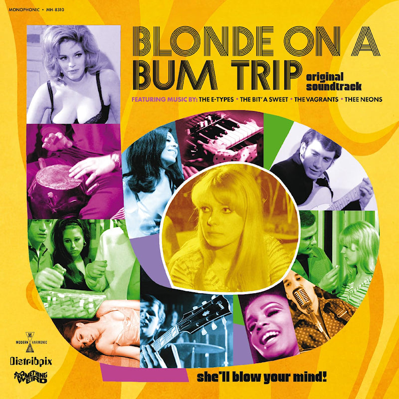 V /a - Blonde on a bum trip (Orange Clear, Coloured Vinyl LP)