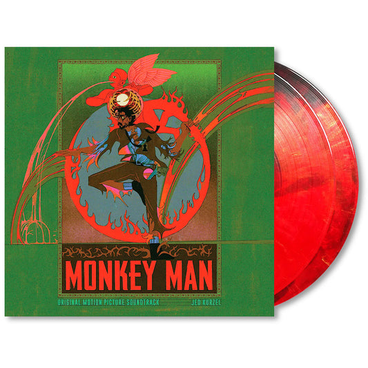 Jed Kurzel - Monkey man (Blood Red, Black, & Metallic Gold Swirl, Gatefold Sleeve LP)