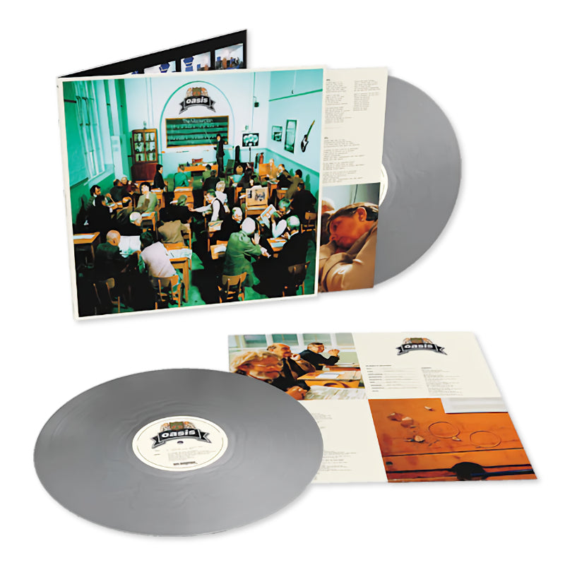 Oasis - The Masterplan -25th anniversary- (Silver Vinyl / 25th Anniversary Edition, Gatefold Sleeve, Coloured Vinyl LP)